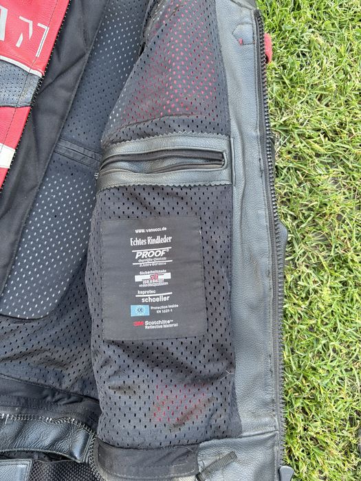 Combinezon moto vanucci piele