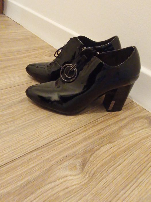 Ботильоны лакированный