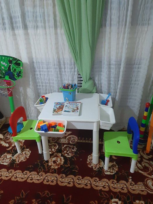 Лего стол со стульями
