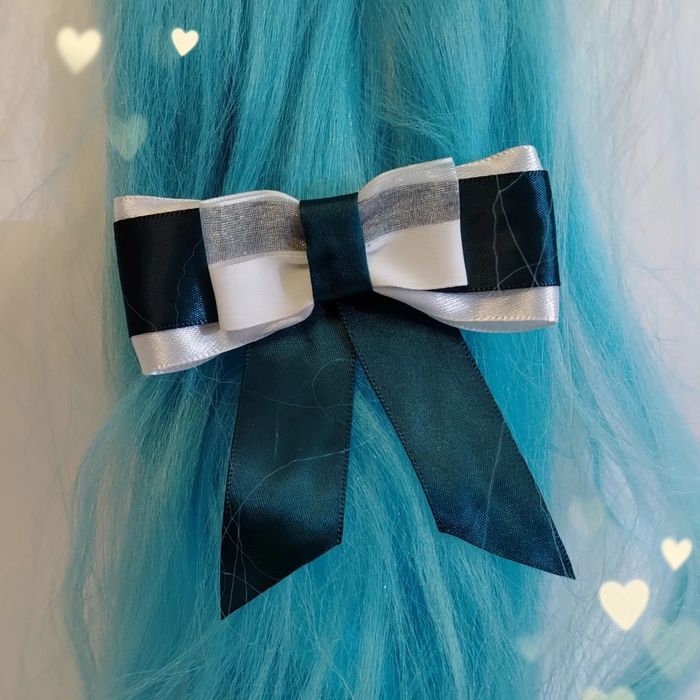 Банты - заколки, ручная работа