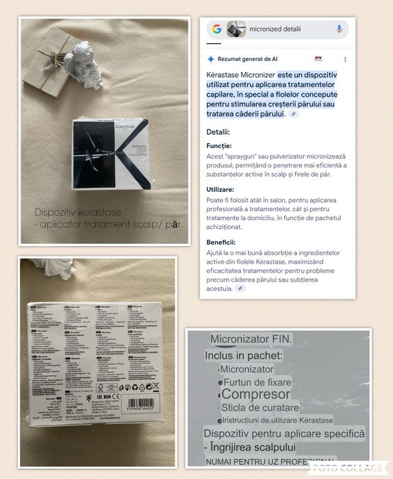 Kerastase dispozitiv tratamente scalp,par