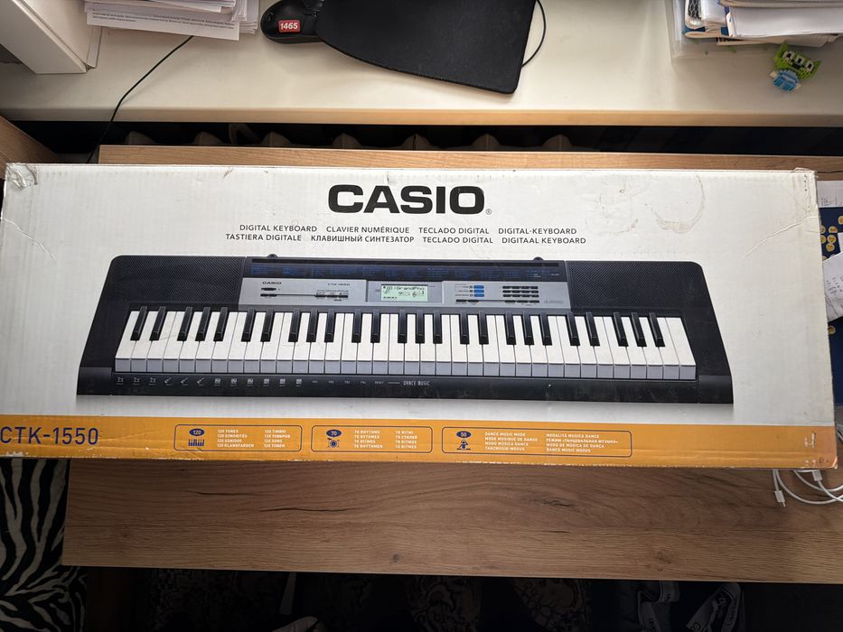 Синтезатор CASIO CTK-1550