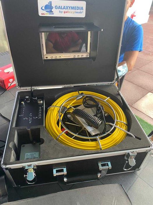 NOU!Inspectie video canalizare robot sau camera cu detector  NON STOP