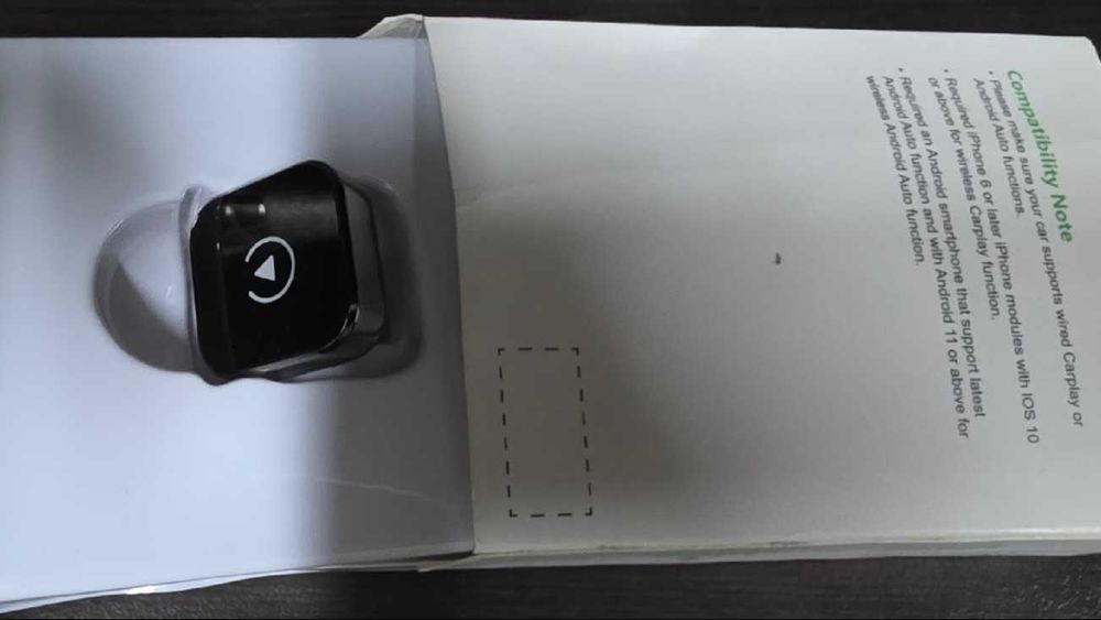 Микро безжичен адаптер за CarPlay & Android Auto 2025