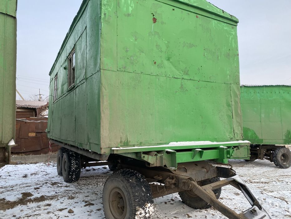 Жилой вагончик на колесах