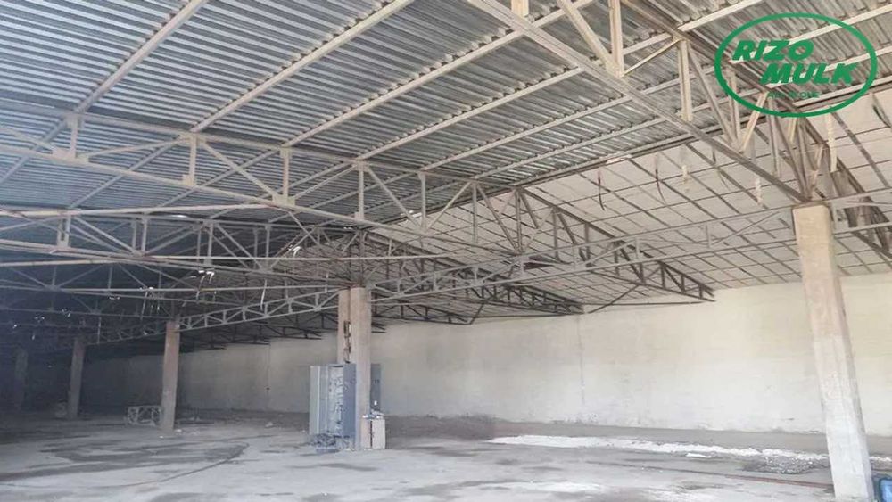 ХХХ Склад 1152 м2 Яшнобод цена 60000