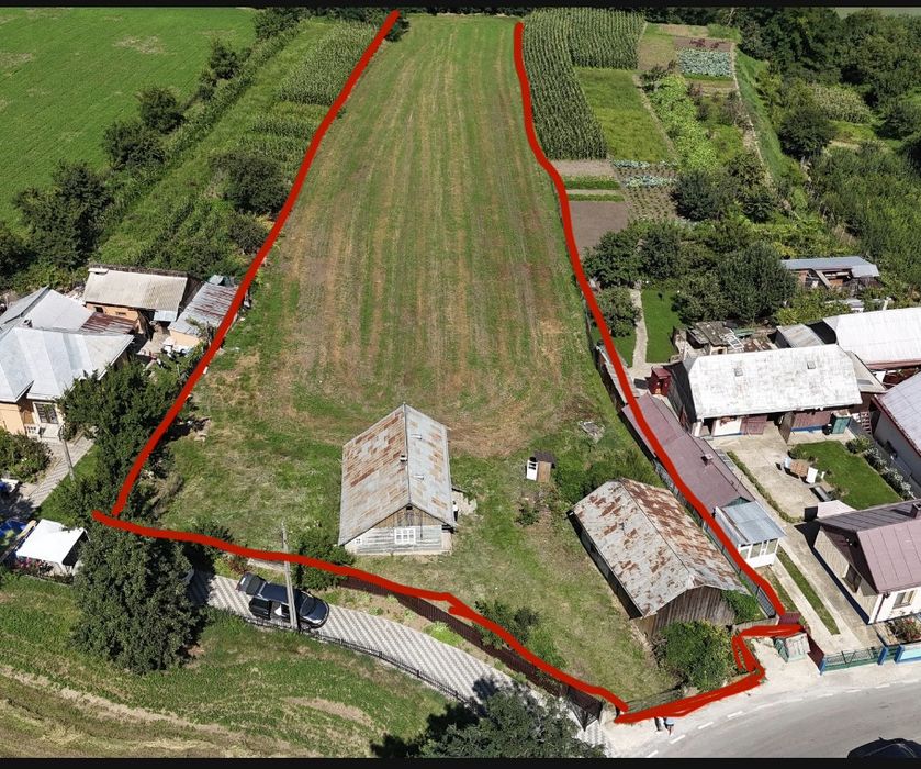Teren intravilan 38 ari în Lisaura – asfalt, utilități, ideal pentru parcelare sau dezvoltare imobiliară 9500€ arul