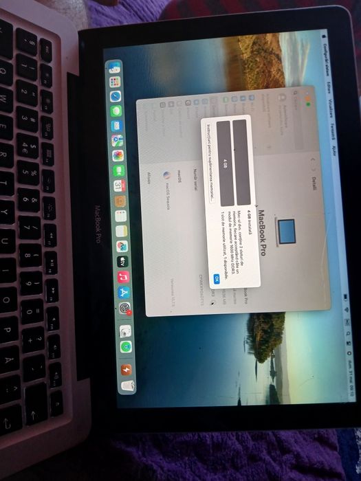 Vand macbook  pro 13  2012 display spart