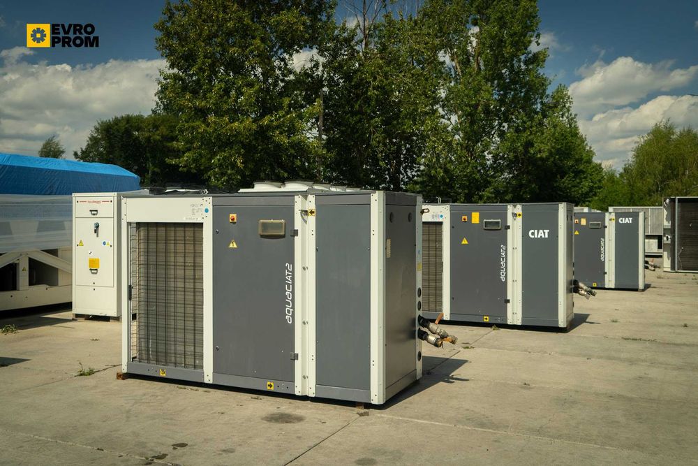 Chillere industriale 100–150 kW – chiller 100 kw pret | noi, Outlet, second hand | Evroprom