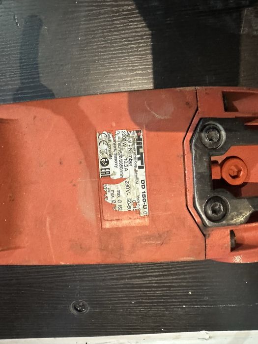 Vand Carota Hilti DD150.