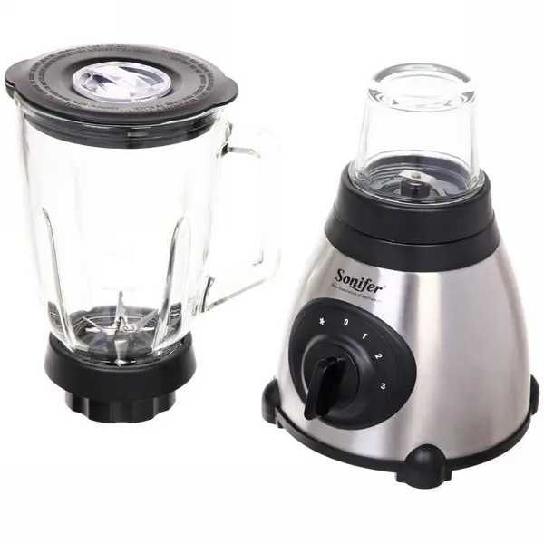 Блендер 2 в 1 стационарный блендер и кофемолка Sonifer SF-8006
