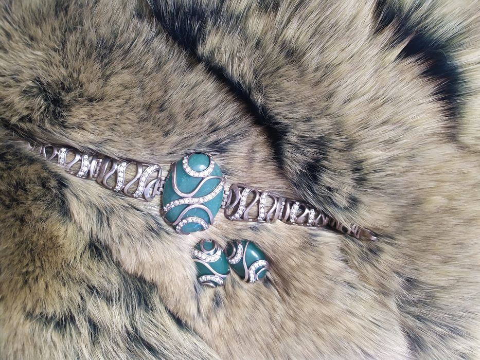 Ювелирный набор серебро