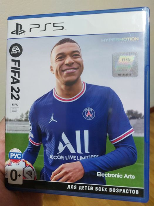 Диск Fifa 2022 на PS5