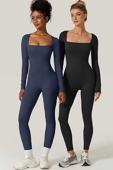 QINSEN Дамски секси еластичен гащеризон - НОВИ