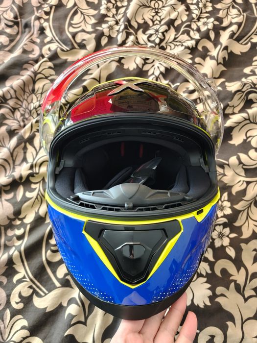 Каска за мотор Axor Apex+тъмен визьор и пинлок