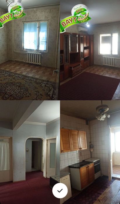 Продается Сергели8а 4/4/9 Медеа Парк,Дехкон Базар