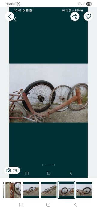 Cadru bicicleta Pegas.