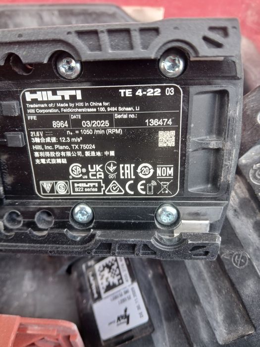 Hilti te 4 22 niron