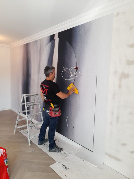 Montaj & producție fototapet vlies- montaj cornise ,plinte , profile