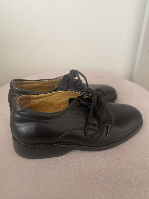 Детска обувь кожаные туфли