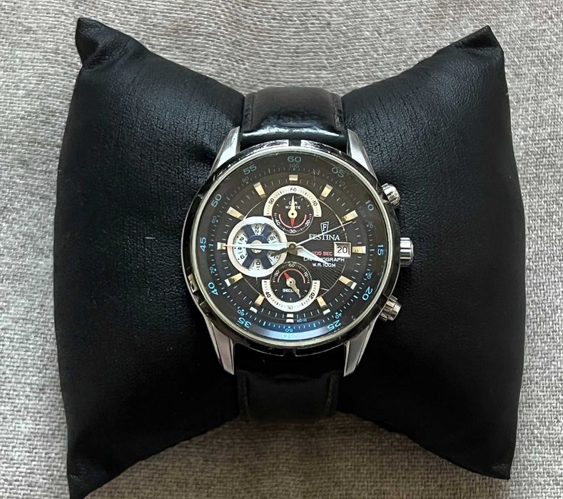 Ceas Festina F6821 cronograf otel inoxidabil 10ATM Miyota original