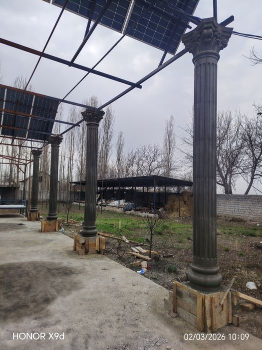 Rim ustunlari quyish hizmati