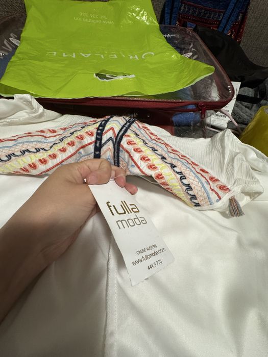 Платье белое бохо