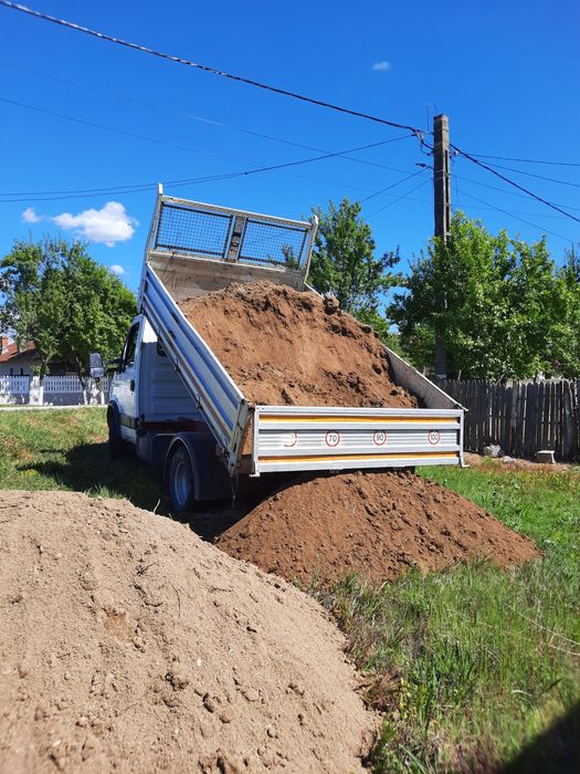Nisip Balastru Pământ Orice transport