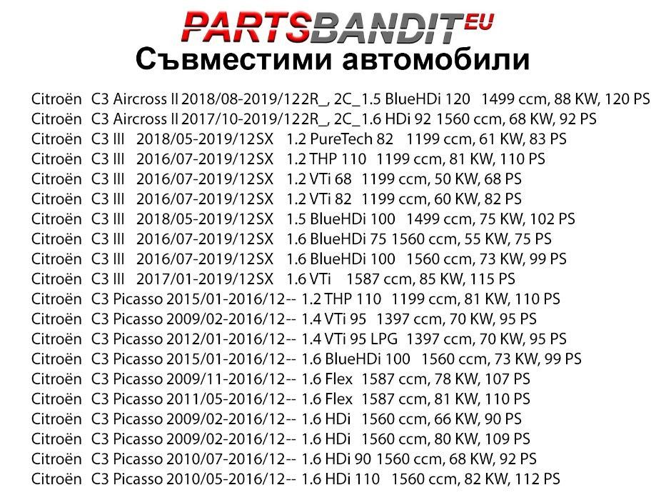 10 бр. Щипки Щипка Клипс Бутон за Citroen Ford Renault Peugeot