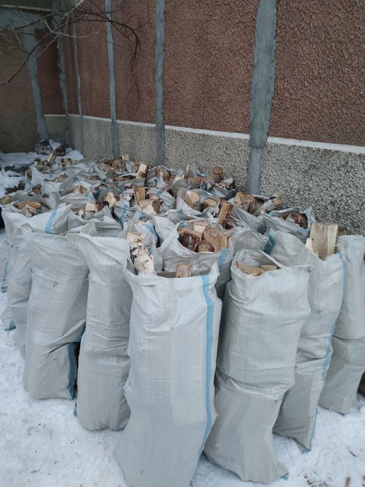 Продам дрова в мешках. Берёза.