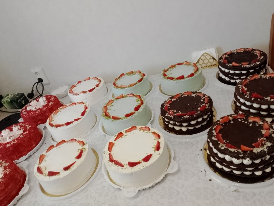 Микспироги, торты, пирожные