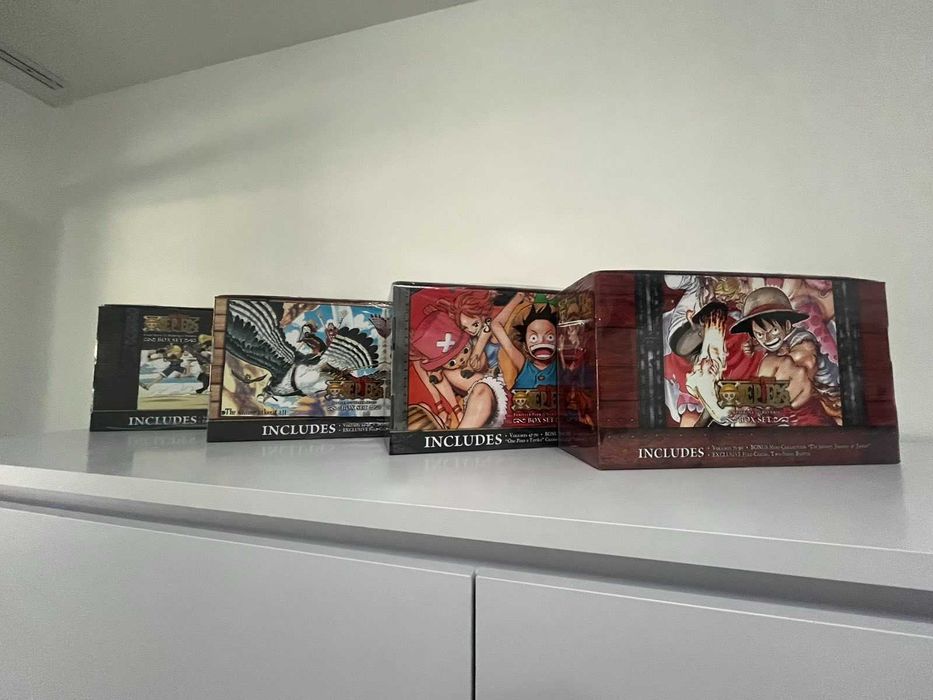One Piece Box Set [Vol 1-90] - Пълна Колекция [4 box set-а], нови