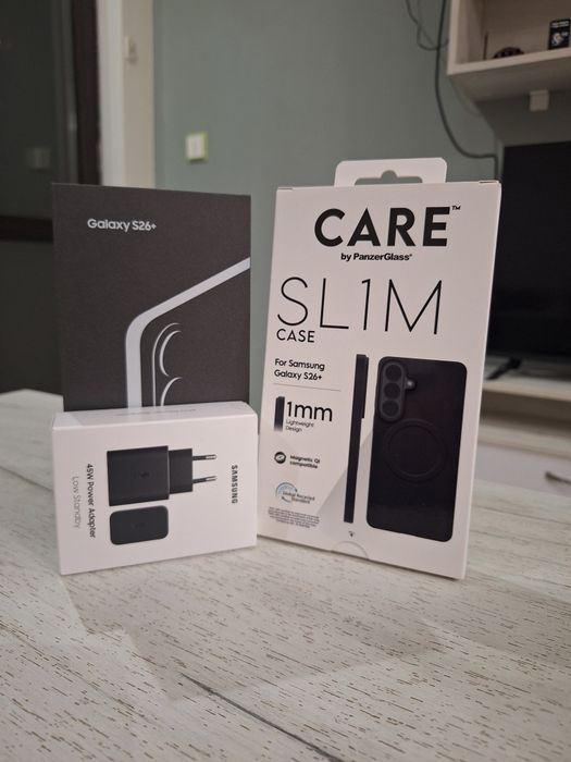 Samsung Galaxy S26 Plus 512GB / 12GB RAM + 45W Fast Charger + Case