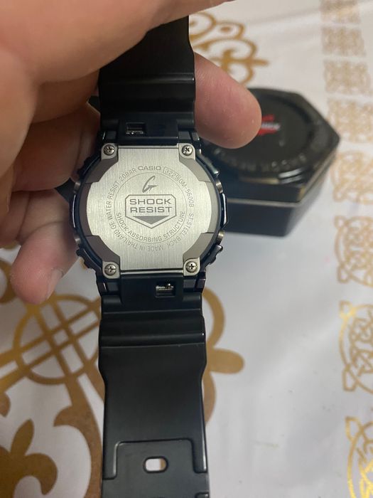 Часы Casio G Shock GM-5600B Original Стальной корпус!
