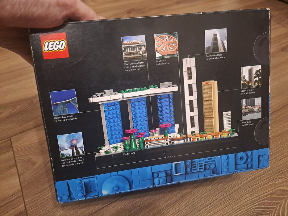 Lego architecture лего Сингапур