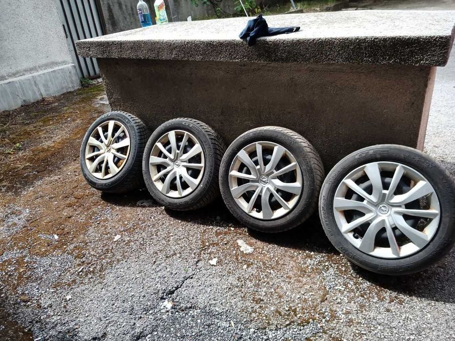 Opel Corsa F  Железни джанти 16" с тасове и болтове Оригинални