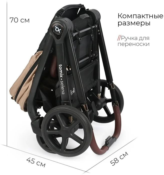 Продаем детскую коляску Tomix Selena 2in1