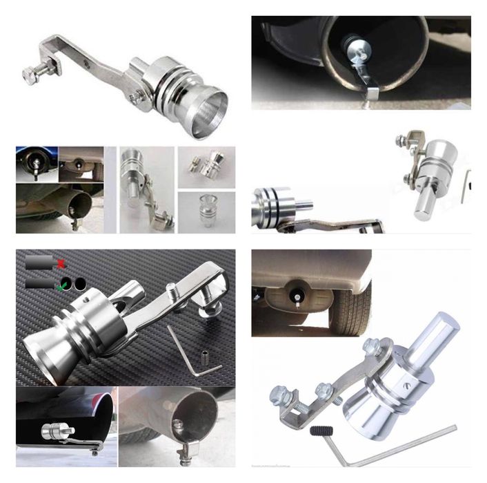 Fluier de toba XXL cel mai mare, cu redare TURBO sound si blow off