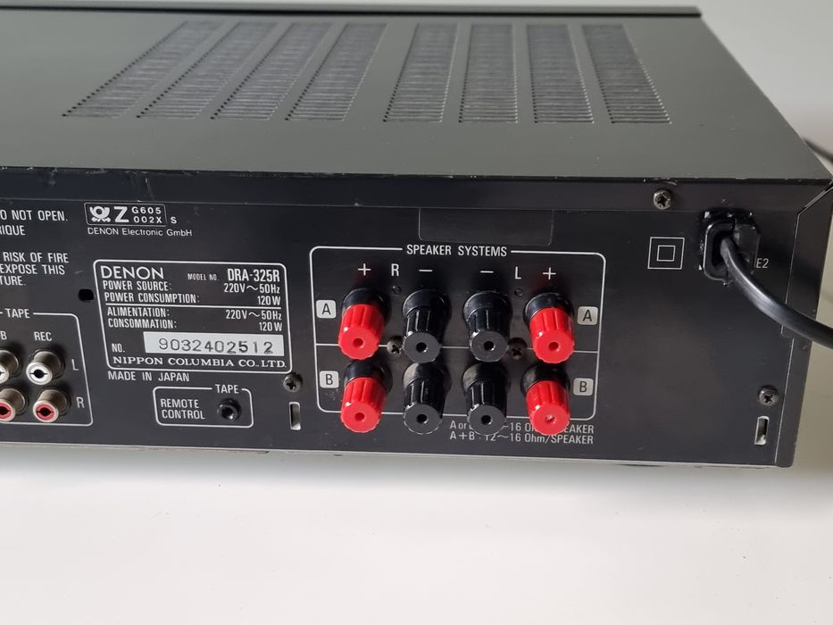 Denon DRA 325R stereo receiver