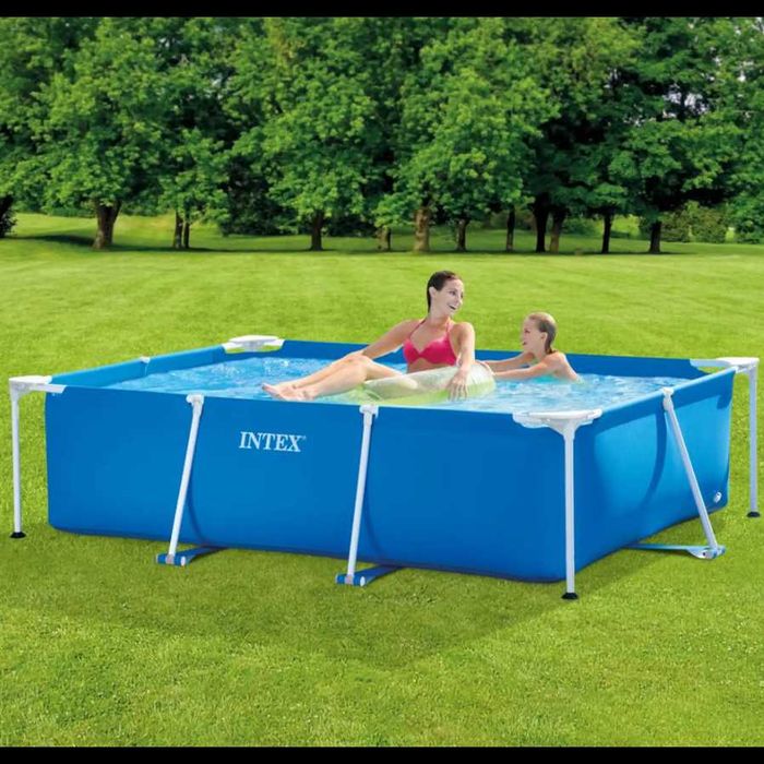 Piscina rectangulara cu cadru meltalic Intex 28272NP, 300x200xH60 cm