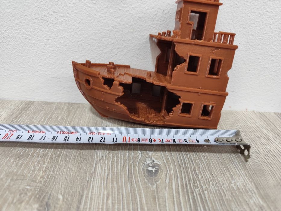 Nava decor acvariu