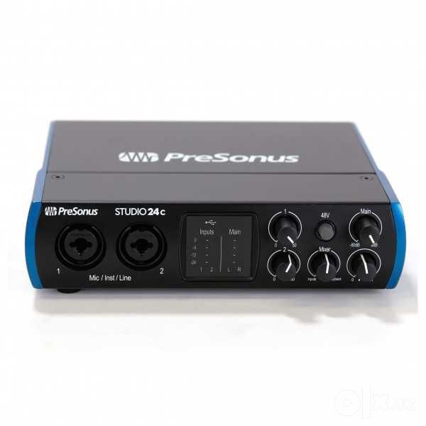 Presonus Studio 24C – идеальное решение для домашней звукозаписи