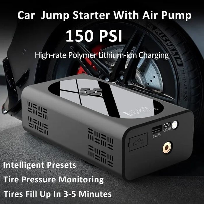 Powerbank, Jump Starter, Повербанк, Бустер, Пусковое устройство, Pover