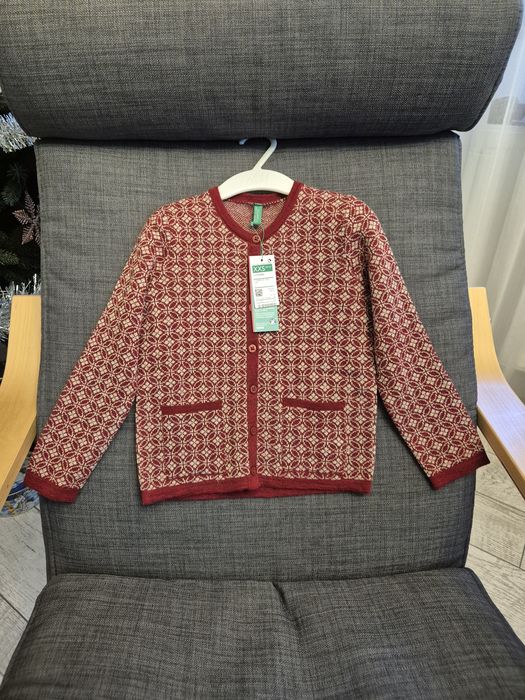 Outfit Crăciun Revelion fetițe noi etichetă 104 / 3-4 ani C&A Benetton