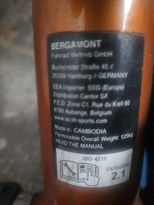 Bicicleta   Bergamont Made Germania