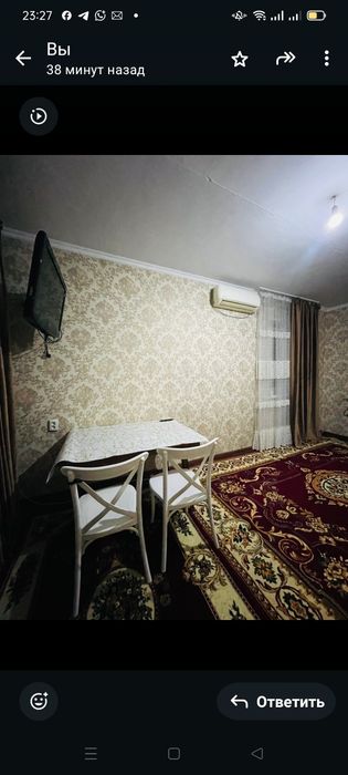 Нурсатта 1,5 бөлмелі пәтер жалға беріледі  ұзақ уақытқа