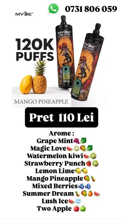 Vape narghilea minim 120k
