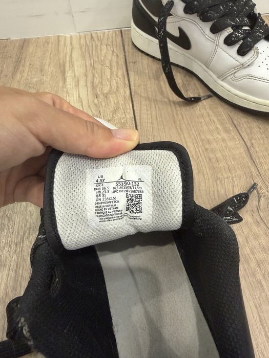 Jordan 36 размер