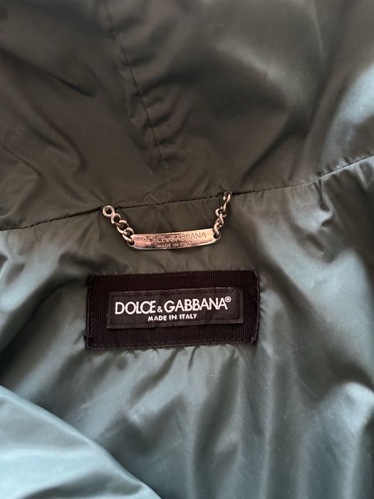 Geaca de fas verde Dolce & Gabbana DG marimea 48/M