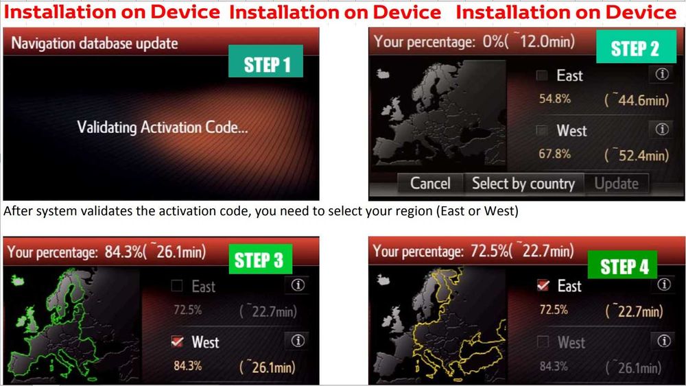 2026 карти Toyota Touch2 Go/Plus ъпдейт навигация чрез USB +код Тойота